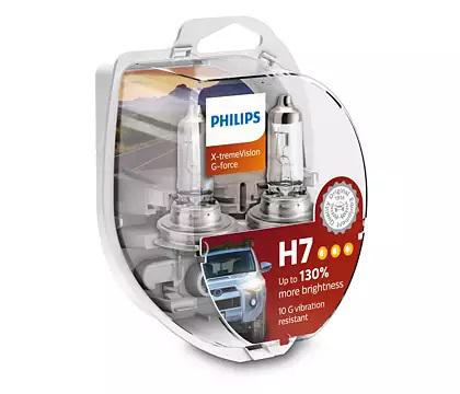 Philips X-treme Vision G-force H7 Globe 12V 55W X/V (2Pk) 12972XVGS2