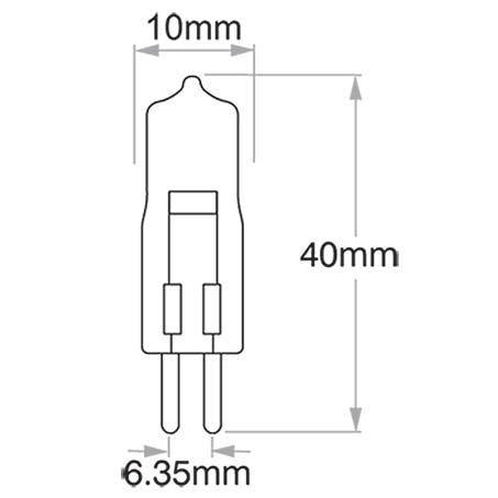 Philips Standard Bi Pin Globe 12V 50W 7027