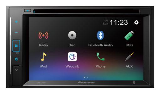 Pioneer AVH-A245BT 6.2"" Touchscreen CD/USB/AUX/Bluetooth AV Multimedia Receiver