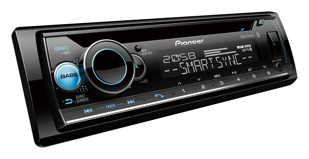 Pioneer DEH-S5250BT AM/FM/CD/USB/AUX/Bluetooth Receiver Car Stereo