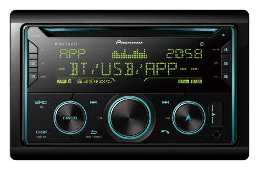 Pioneer FH-S725BT AM/FM/CD/USB/AUX/Bluetooth Receiver Car Stereo