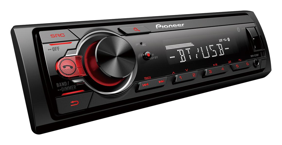Pioneer MVH-S215BT AM/FM/USB/AUX/Bluetooth Receiver Car Stereo