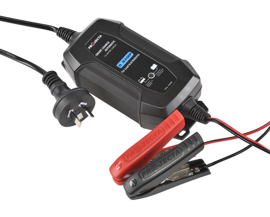 PROJECTA Charge N Maintain 0.8A 12V Battery Charger 4 Stage Auto