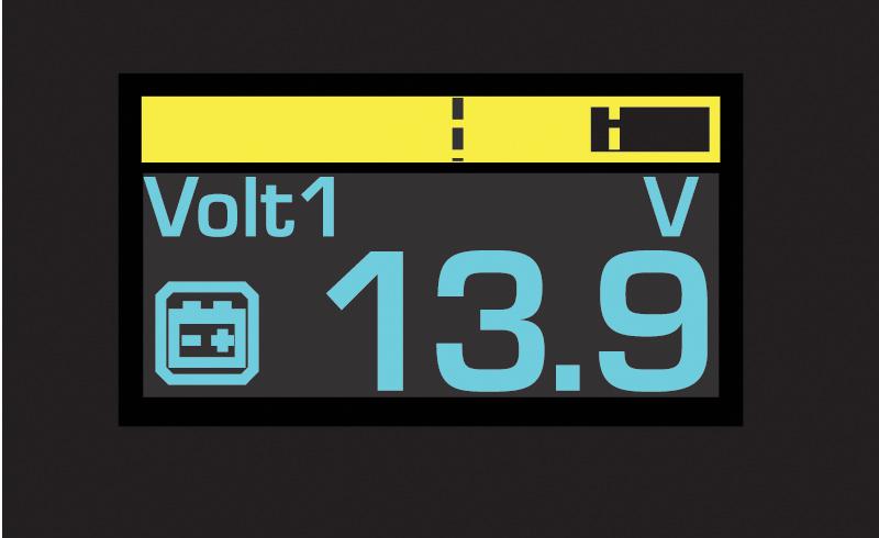 PROJECTA Dual Battery Volt Meter DBM100