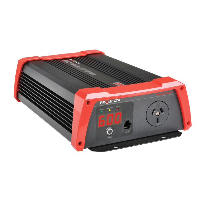 PROJECTA Pro-Wave 12V 600W Pure Sine Wave Inverter PW600