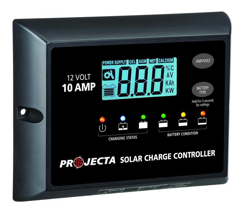 PROJECTA 10A 12V Solar Charge Controller 4 Stage Auto SC110