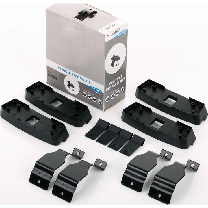 Prorack Roof Rack Fitting Kit Black Nissan Navara D40 2005-2011