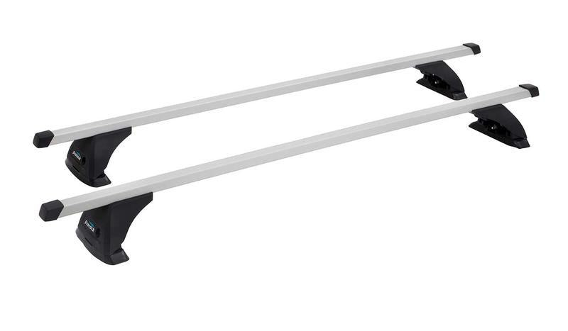 Prorack Standard Through Bar 75kg Max Aluminium Silver 120cm Pair P16