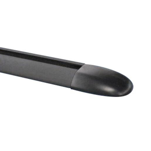 Prorack Universal Track Steel Black 2x20cm Q1