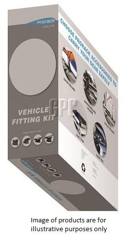 Prorack Roof Rack Fitting Kit Black K683