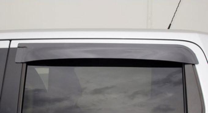 Protective Plastics Weathershield (Slim Clear Rear D/S) - fits Toyota Hilux T396SLRD