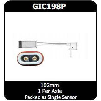 Protex Brake Pad Wear Sensor GIC198P