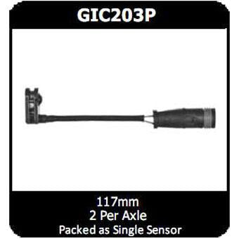 Protex Brake Pad Wear Sensor GIC203P