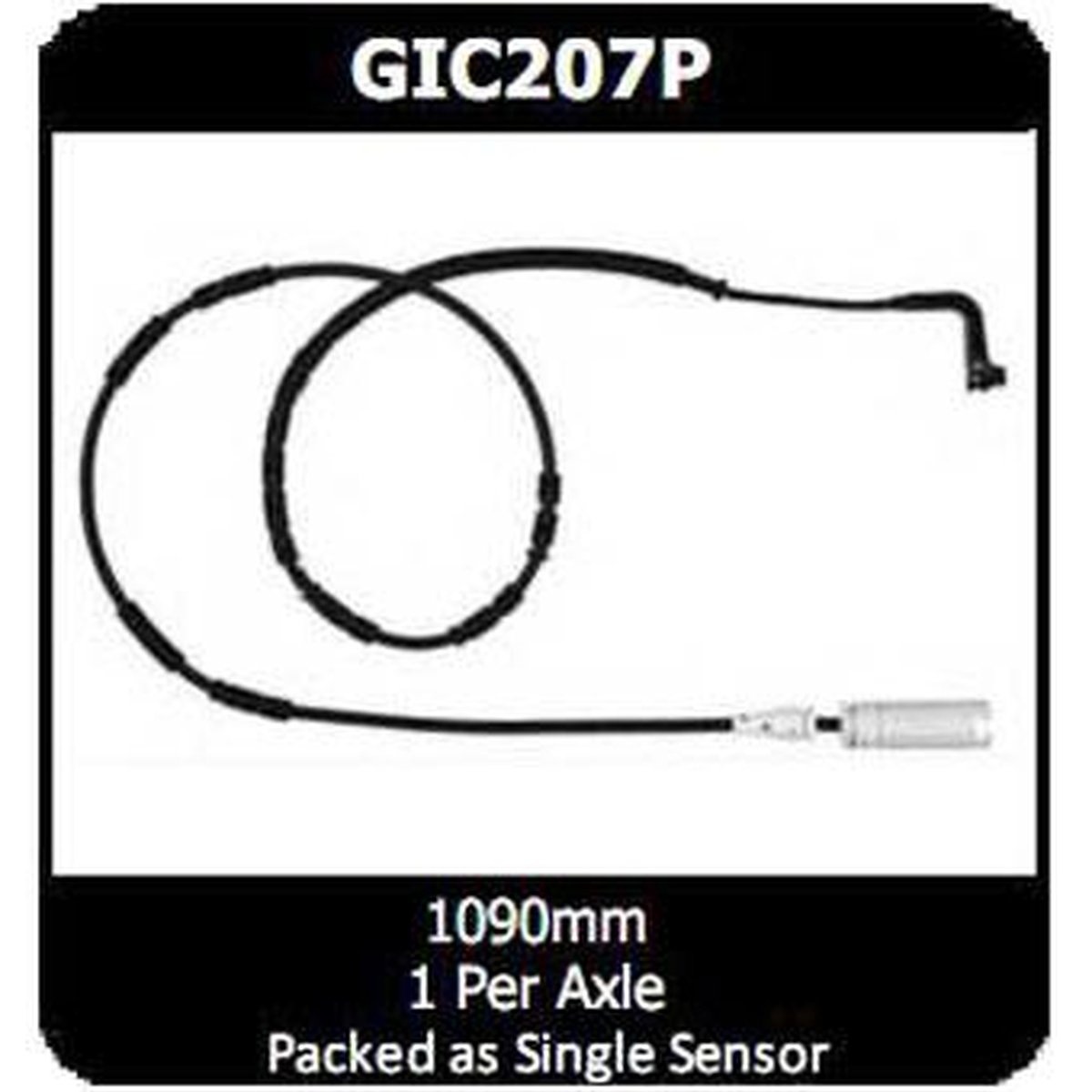 Protex Brake Pad Wear Sensor GIC207P