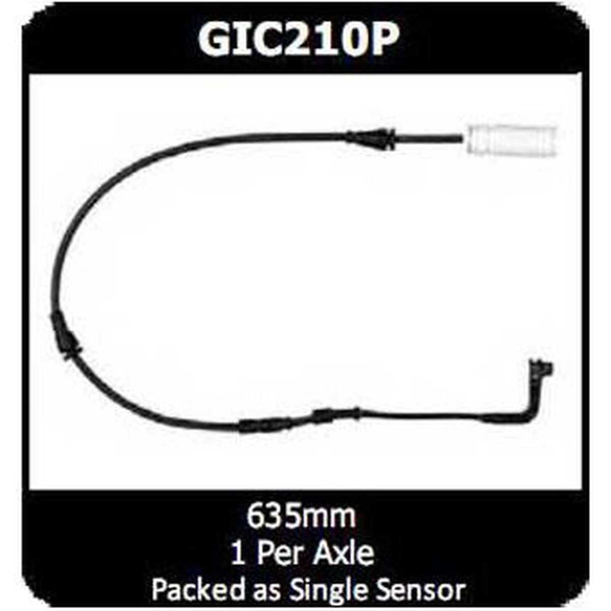 Protex Brake Pad Wear Sensor GIC210P