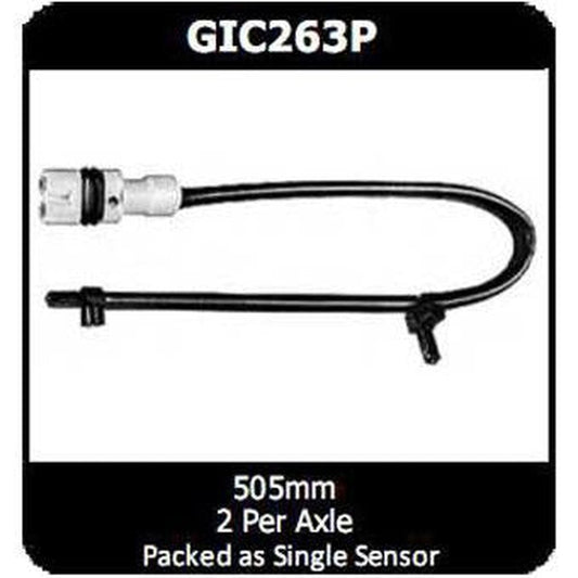 Protex Brake Pad Wear Sensor GIC263P