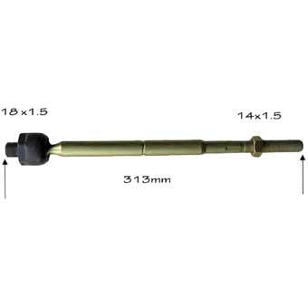 Roadsafe Rack End fits Rackholden Rodeo Colorado 4Wd RE6681