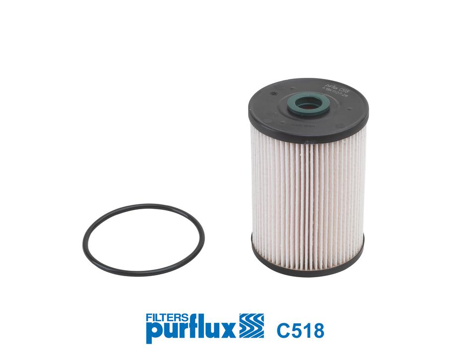 Purflux Fuel Filter 116mm H 18mm Int Dia 81mm Ext Dia for Diesel C518