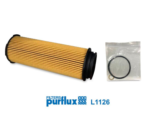 Purflux Oil Filter 155mm H 22mm Int Dia 54mm Ext Dia L1126