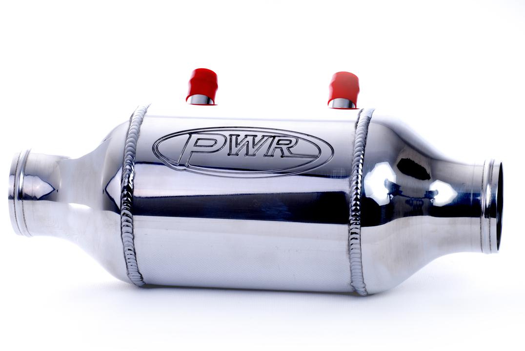PWR Liquid To Air Barrel Intercooler 150x200mm 3"" Outlets PWI2918