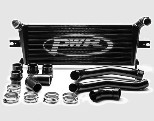 PWR Intercooler Kit 55mm (Black) fits Colorado RG 2.8TD 2014-16 PWI64552BK