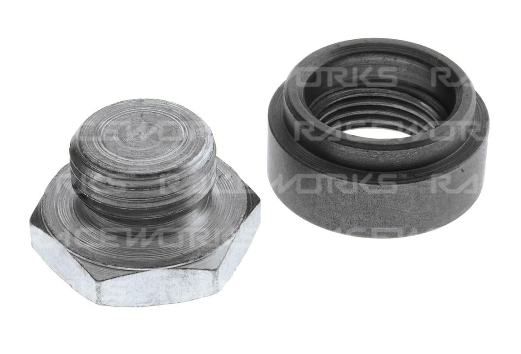 Raceworks Steel Oxygen Sensor Bung & Plug