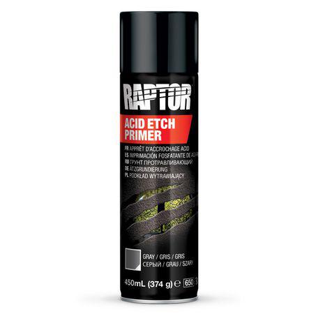 Raptor Etch Primer Aerosol Spray Gray 450ml