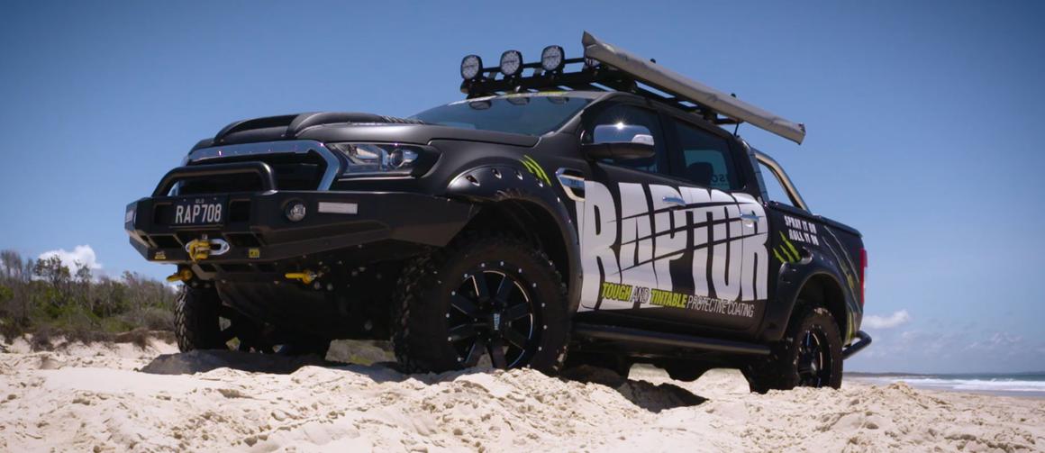 Raptor Coating Black Kit 1L