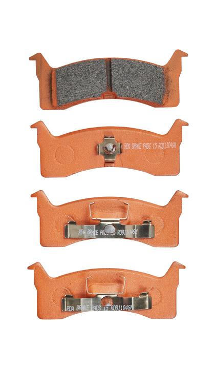 RDA GP Max Brake Pad Set Rear RDB1104