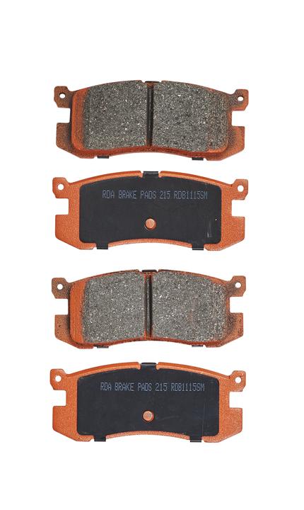RDA GP Max Brake Pad Set Rear RDB1115