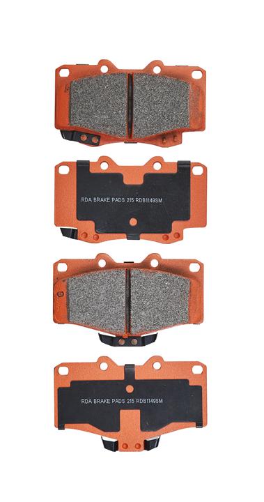 RDA GP Max Brake Pad Set Front RDB1149