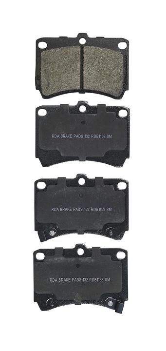 RDA GP Max Brake Pad Set Front RDB1158
