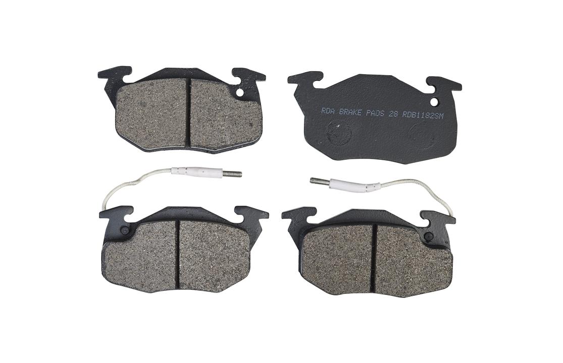 RDA GP Max Brake Pad Set Front RDB1182