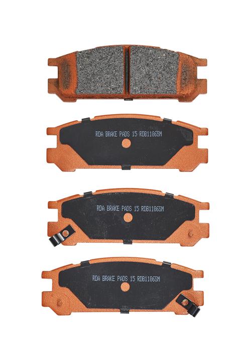 RDA GP Max Brake Pad Set Rear RDB1186