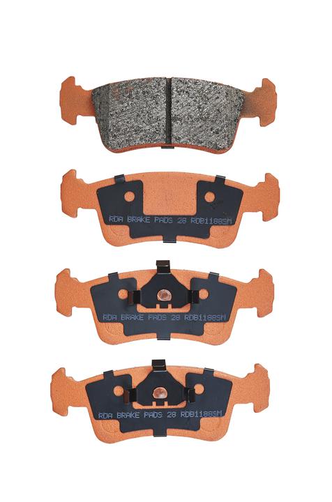 RDA GP Max Brake Pad Set Front RDB1188