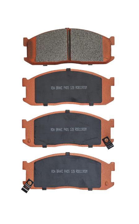 RDA GP Max Brake Pad Set Front RDB1190