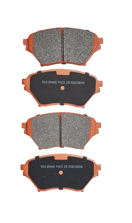 RDA GP Max Brake Pad Set Front RDB1386