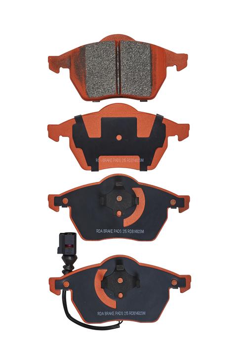 RDA GP Max Brake Pad Set Front RDB1492