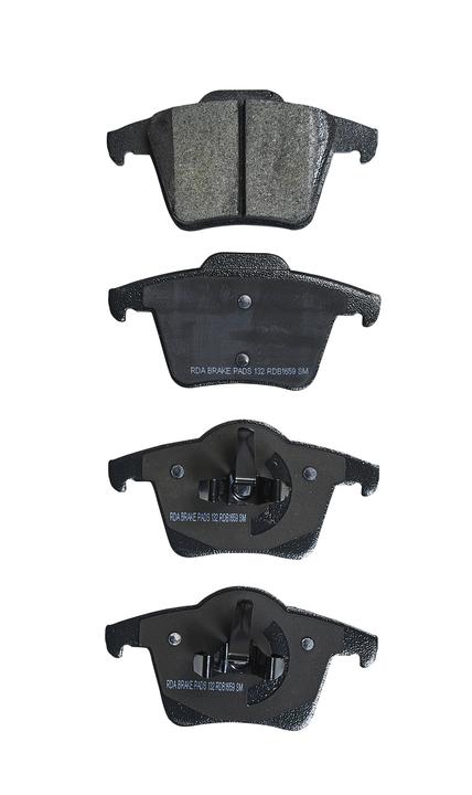 RDA GP Max Brake Pad Set Rear RDB1659