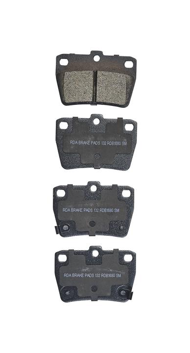 RDA GP Max Brake Pad Set Rear RDB1680