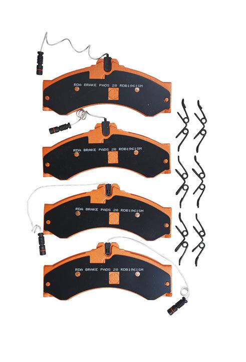 RDA GP Max Brake Pad Set Front/Rear RDB1961