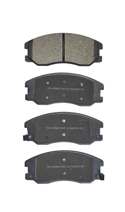 RDA GP Max Brake Pad Set Front RDB2000