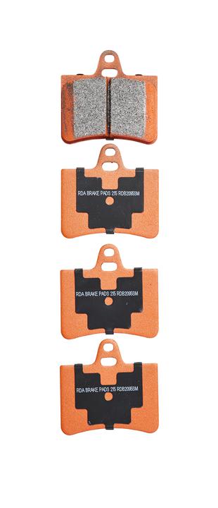 RDA GP Max Brake Pad Set Rear RDB2095