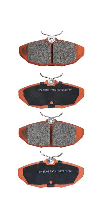 RDA GP Max Brake Pad Set Rear RDB2167