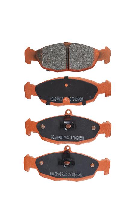 RDA GP Max Brake Pad Set Rear RDB2168