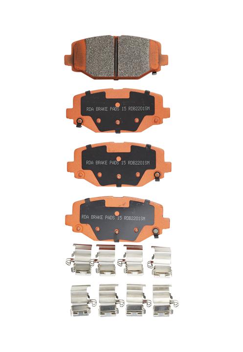 RDA GP Max Brake Pad Set Rear RDB2201