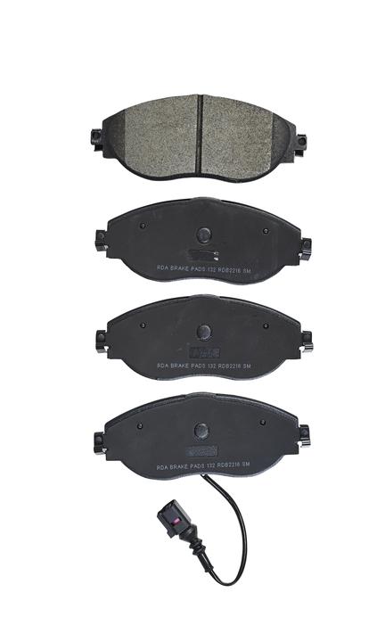 RDA GP Max Brake Pad Set Front RDB2216