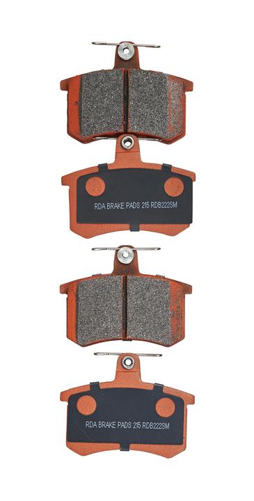 RDA GP Max Brake Pad Set Rear RDB222