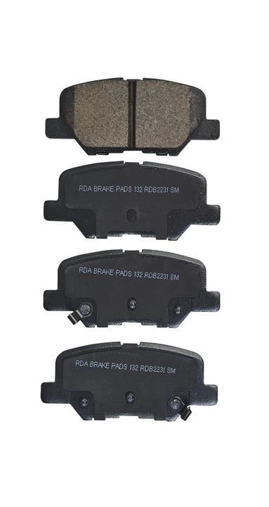 RDA GP Max Brake Pad Set Rear RDB2231