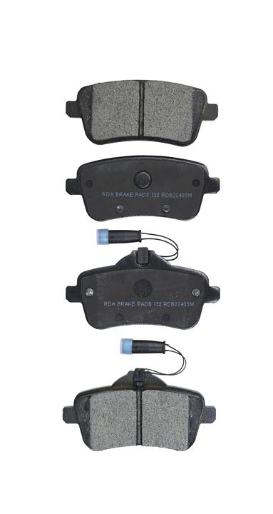 RDA GP Max Brake Pad Set Rear RDB2240